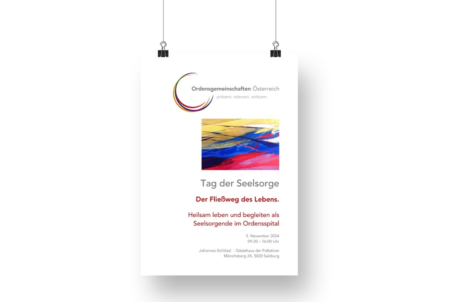 Am 5. November 2024 findet der diesjährige „Tag der Seelsorge“ statt. / ÖOK Am 5. November 2024 findet der diesjährige „Tag der Seelsorge“ statt.