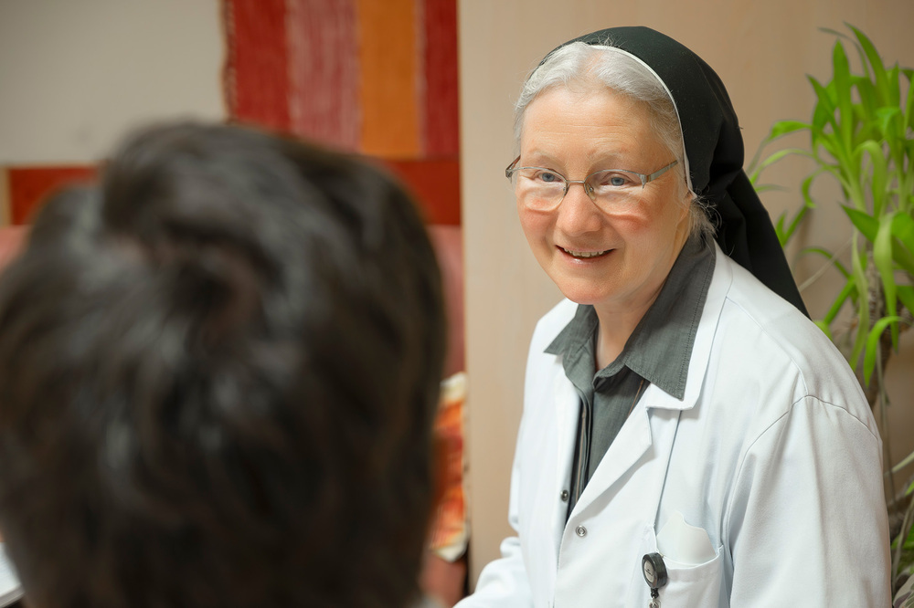 Sr. Margareta Sausag, Seelsorgeleiterin am Standort Wels