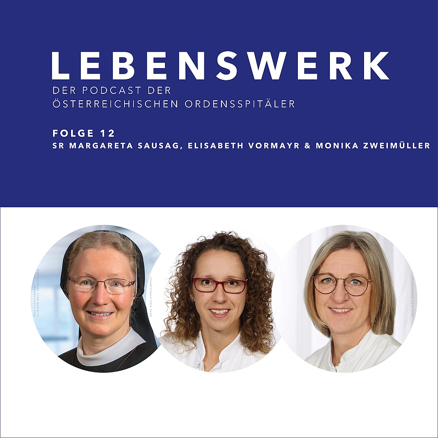 Sr. Margareta Sausag, Elisabeth Vormayr & Monika Zweimüller / Nik Fleischmann/Klinikum Wels-Grieskirchen, BHS Ried_Hirnschrodt Sr. Margareta Sausag, Elisabeth Vormayr & Monika Zweimüller