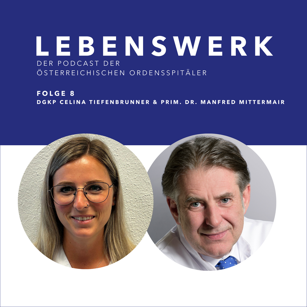 Celina Tiefenbrunner und Primar Dr. Manfred Mittermair Celina Tiefenbrunner und Primar Dr. Manfred Mittermair